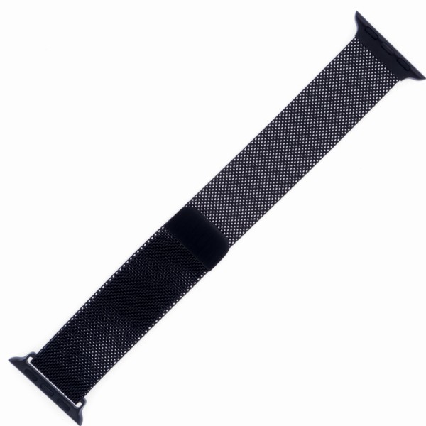 Milanaise PVD-schwarz passend für Apple Watch