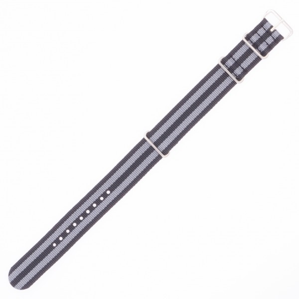 Nato Nylon grau/schwarz 13/10
