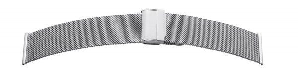 Verschlußband B0116 Milanaise stahl 22-24mm 